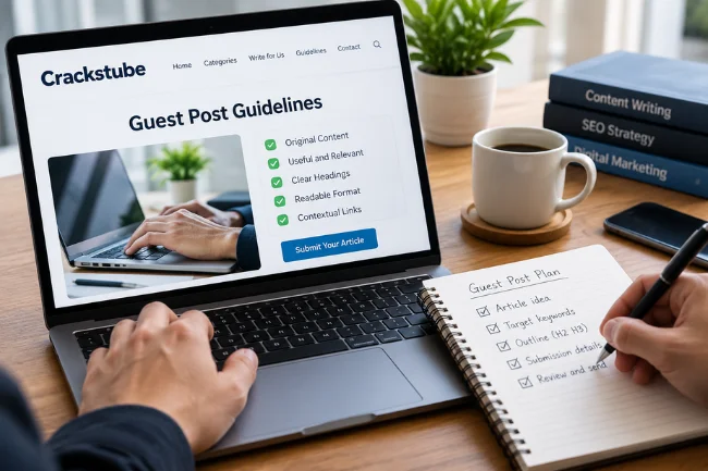 Crackstube guest posting guide