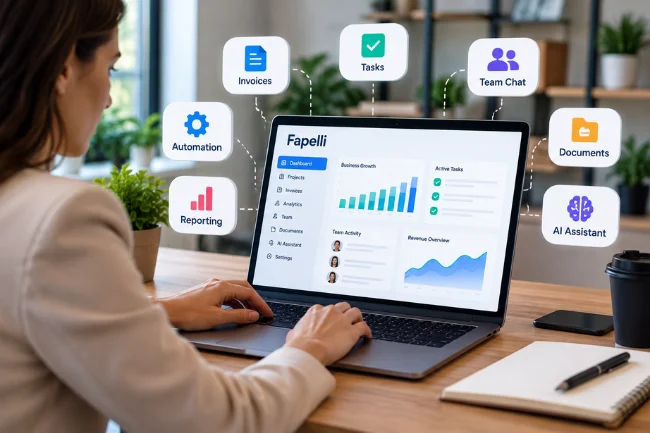 Fapelli business dashboard