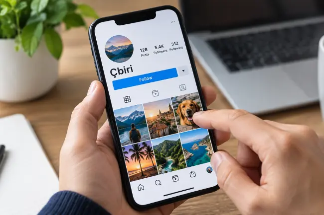 Çbiri in social media context