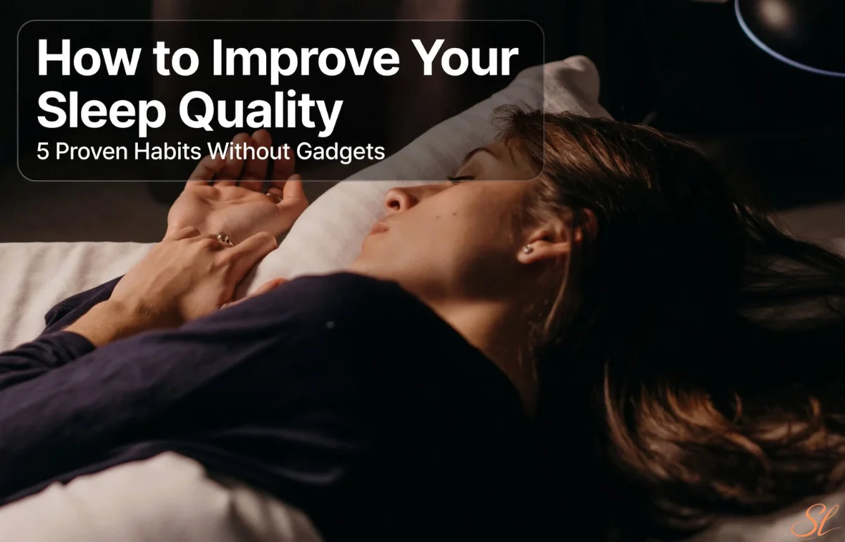 How to improve your sleep quality guide