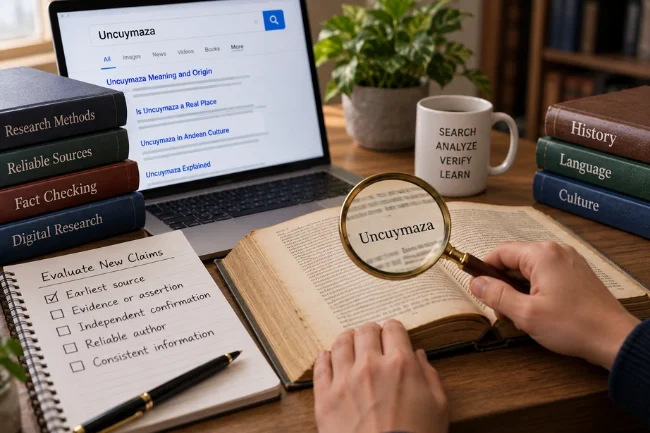 Uncuymaza claims research