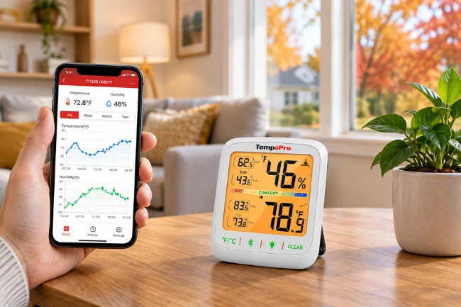 Fall Humidity monitoring at home