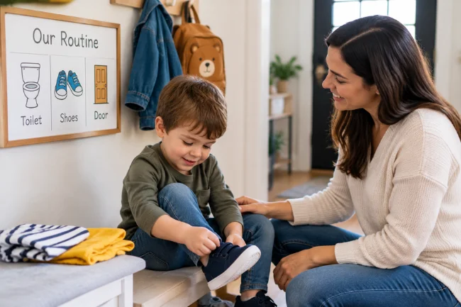 3 Year Old Tantrums routine tips