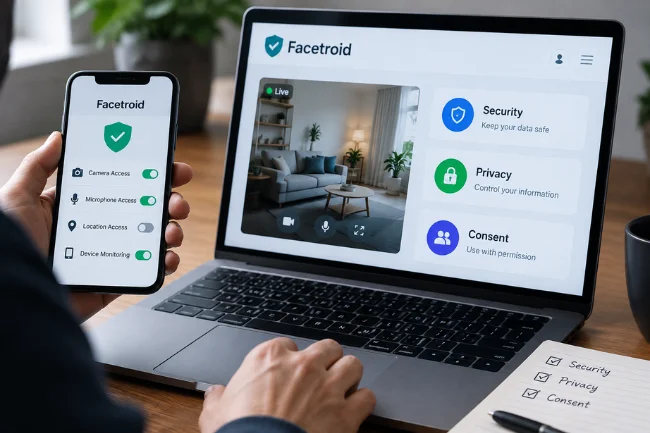Facetroid security privacy and consent