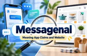 Messagenal messaging and shopping guide
