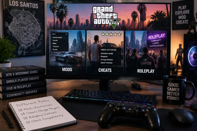 Wheon Grand Theft Auto mods cheats roleplay guide image
