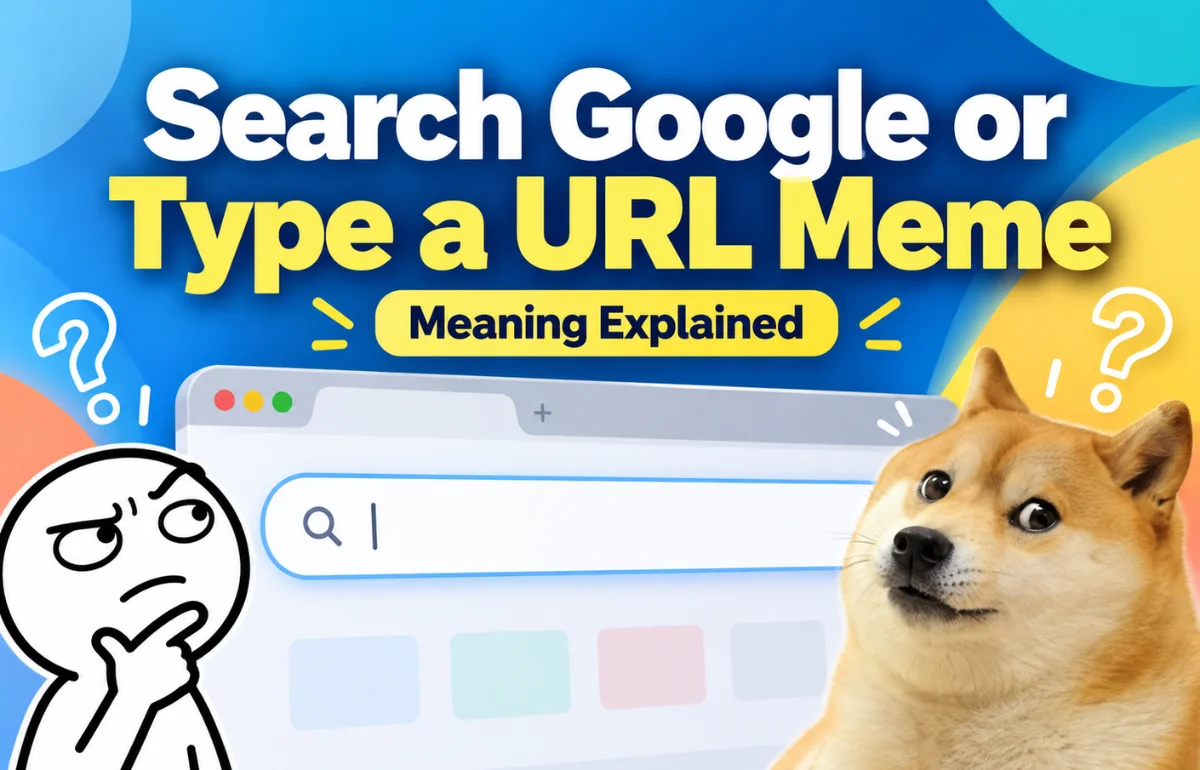 Search Google or Type a URL Meme