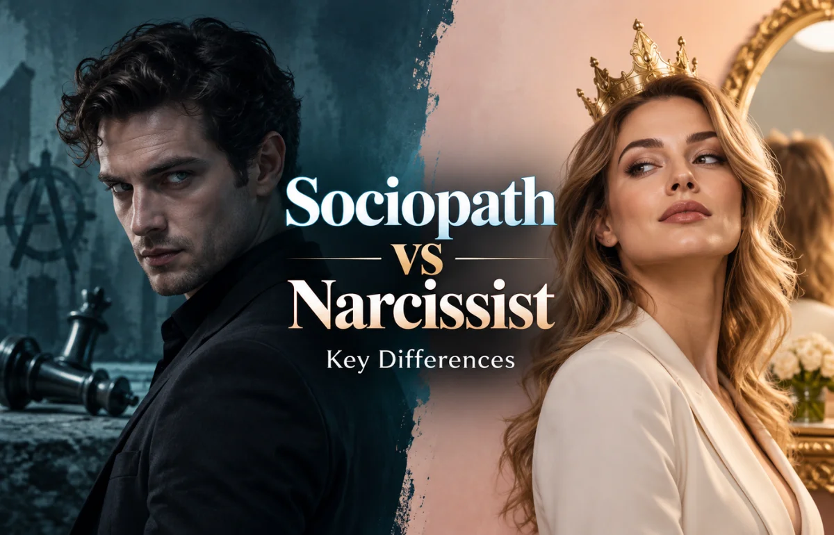 Sociopath vs Narcissist key differences
