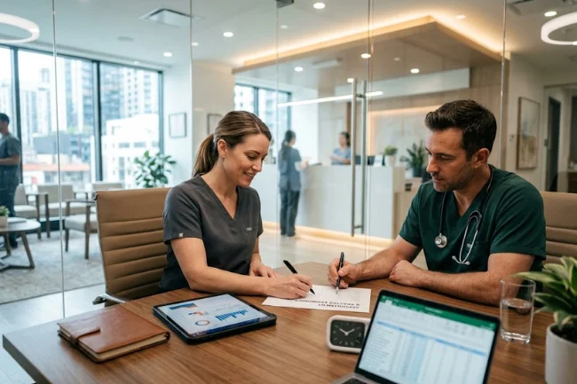 Appointment capacity analysis for Google Ads for Doctors SEO Outline