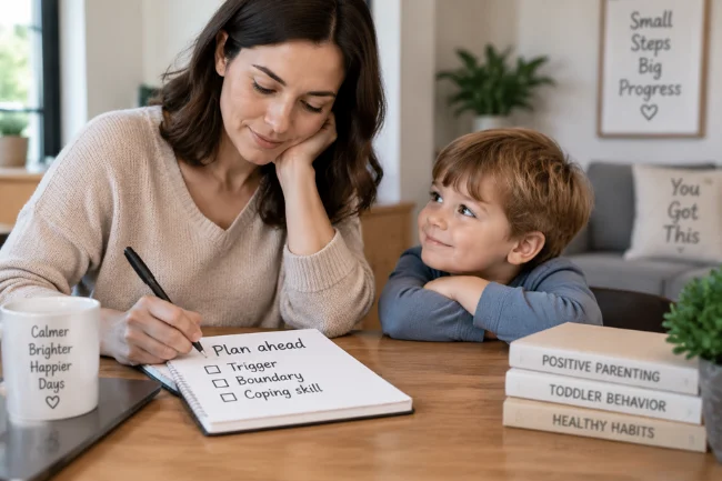 3 Year Old Tantrums coping plan