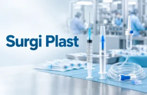Surgi Plast syringes and IV set