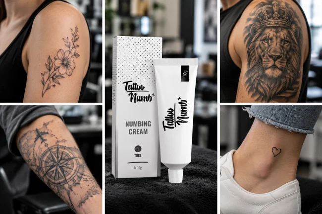 Tattoo Numbing Cream for Any Tattoo