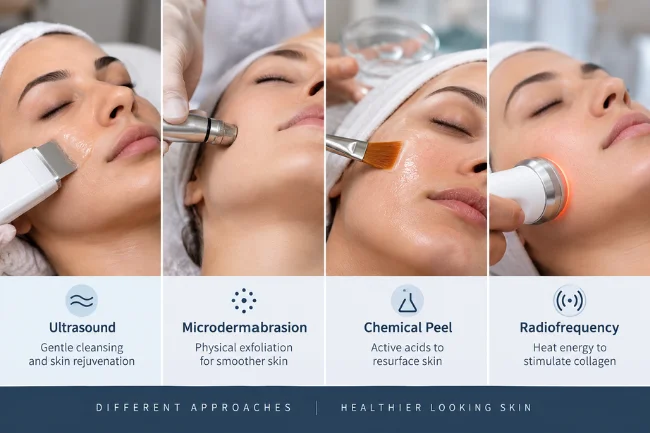 Ultrasound Facial Treatments Comparison