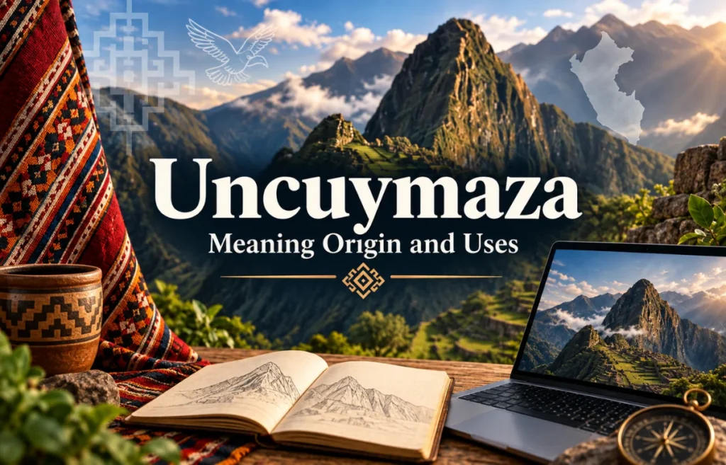 Uncuymaza meaning and origins