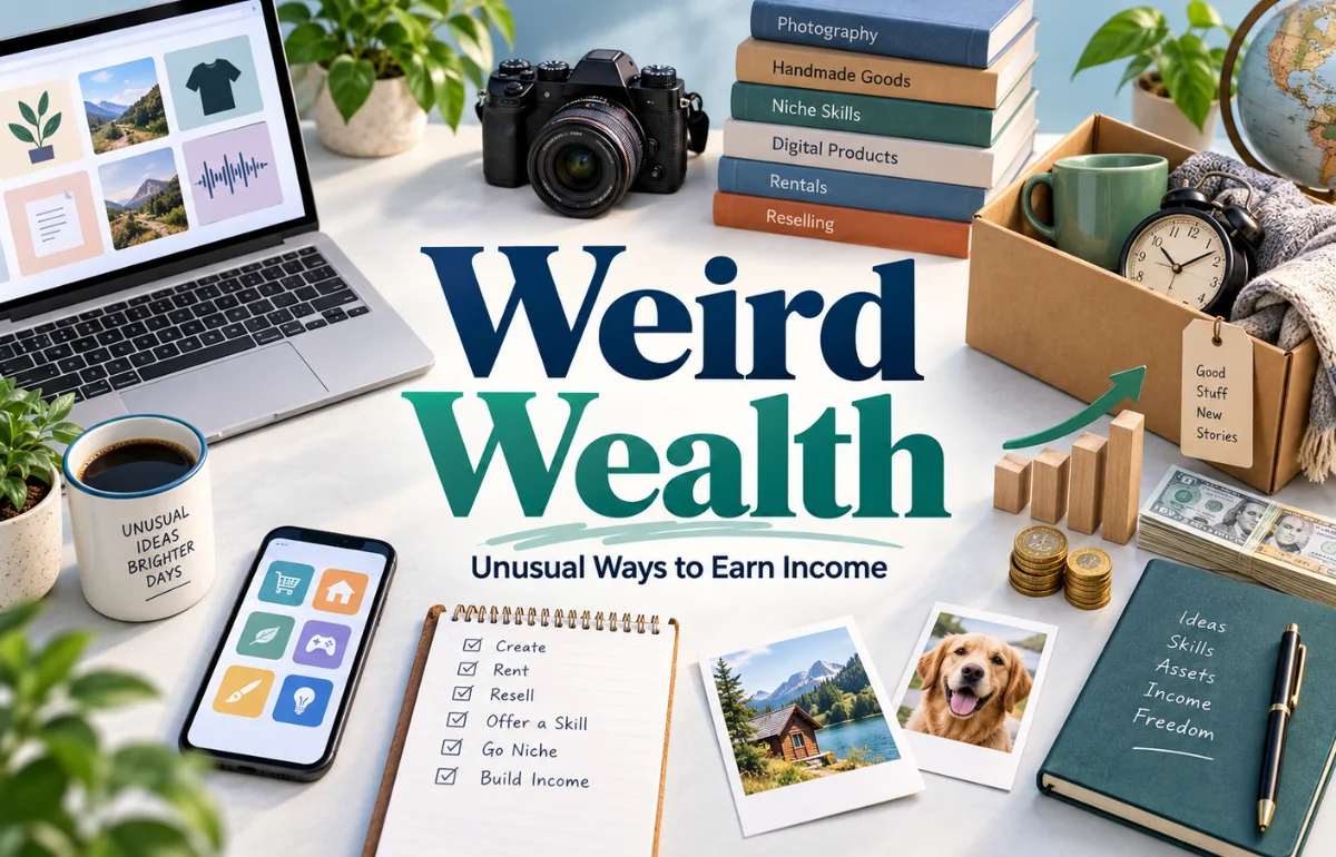 Weird Wealth income ideas