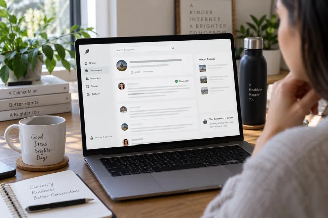 Candid Forums with moderation and privacy controls