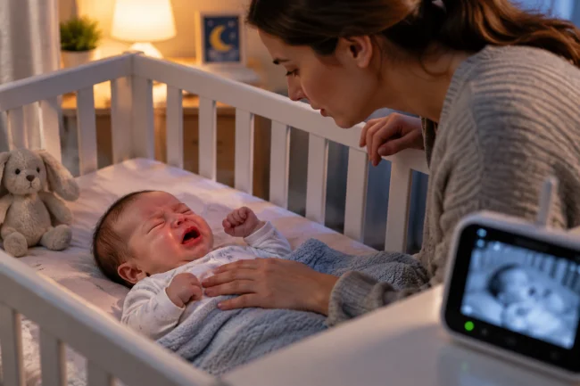 Baby Crying in Sleep Check