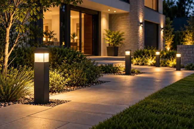 Cristher outdoor bollard lights