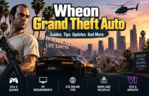 Wheon Grand Theft Auto gaming guide banner