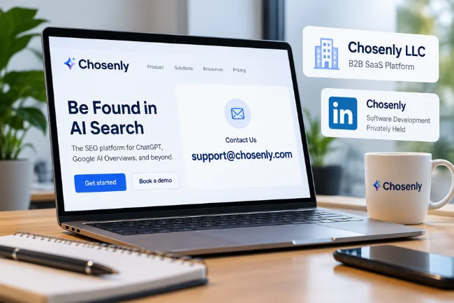 Chosenly.com Email Domain Type business email