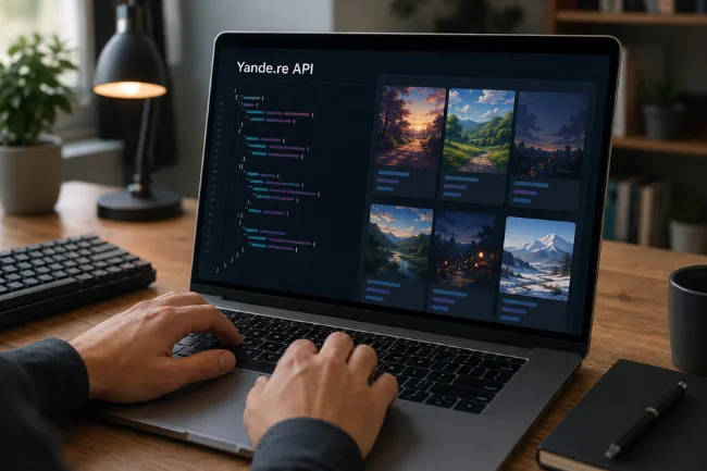 Yande.re API development
