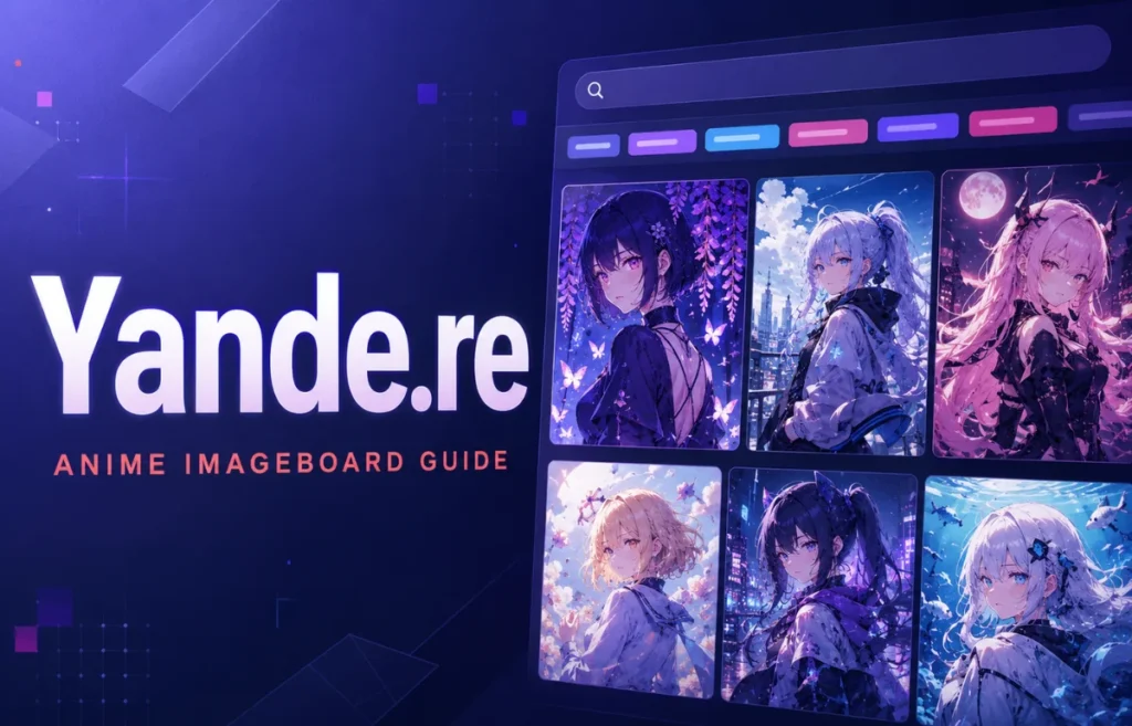 Yande.re anime imageboard guide
