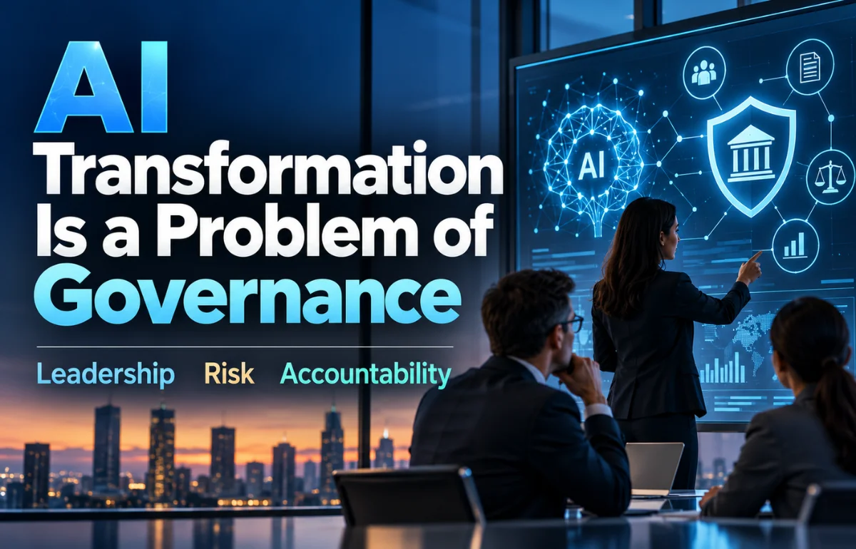 AI Transformation Is a Problem of Governance – Leadership and Oversight