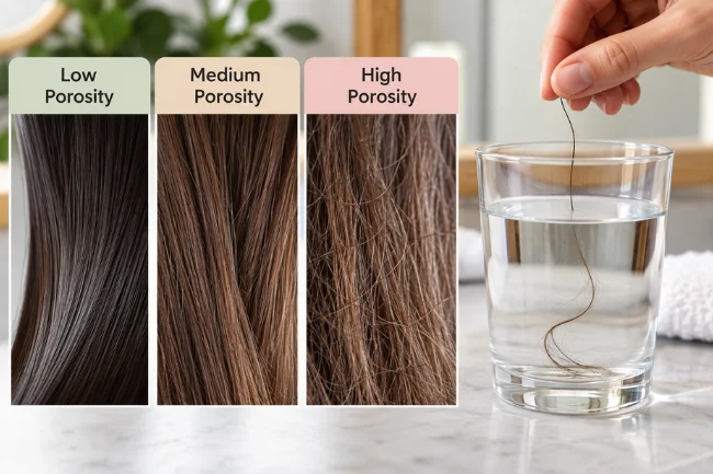 Hair Dryer for Oily Hair porosity test