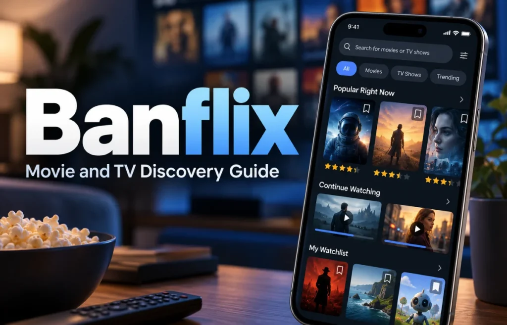 Banflix movie and TV discovery app