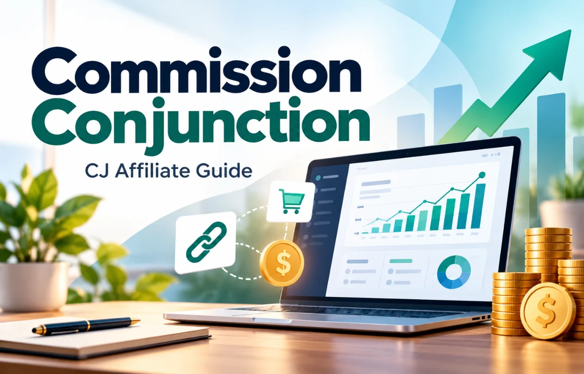 Commission Conjunction CJ Affiliate Dashboard
