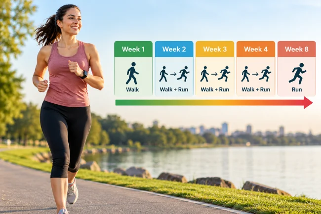 Cómo empezar a correr 8-week plan