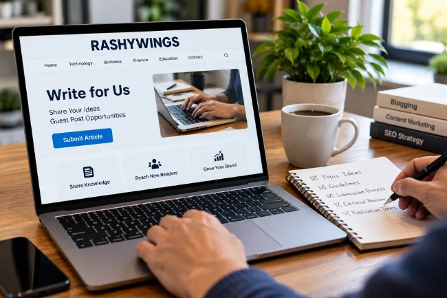 Rashywings.com guest post submission illustration