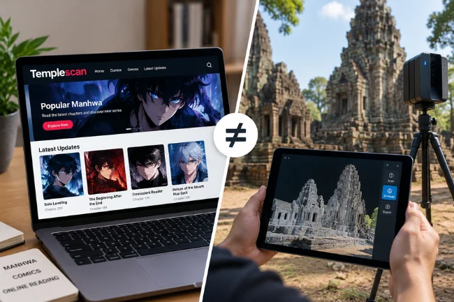 Templescan manhwa vs temple scanning technology