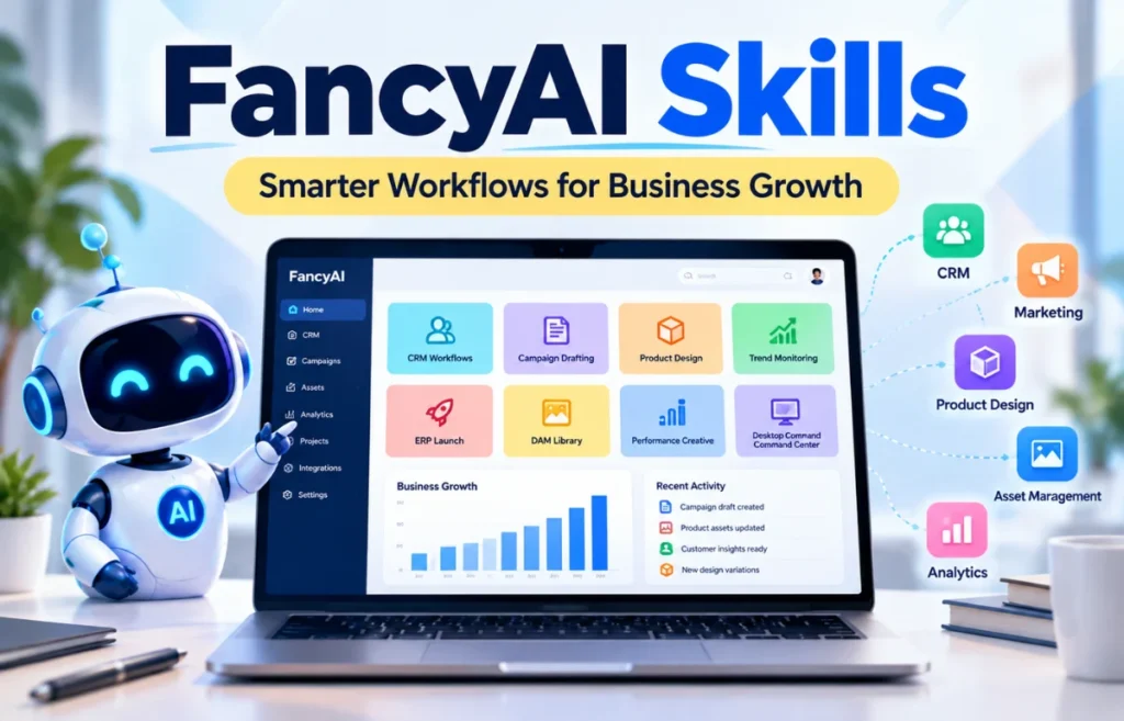 FancyAI Skills business automation dashboard