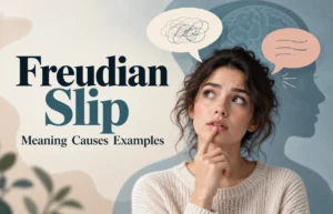 Freudian Slip meaning and examples