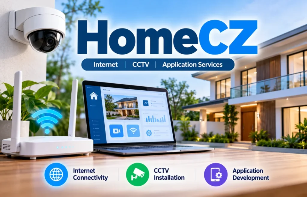 HomeCZ internet CCTV and application services
