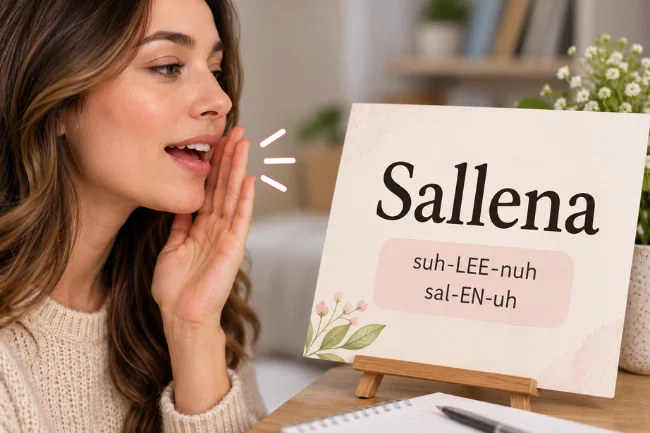 Sallena name pronunciation guide