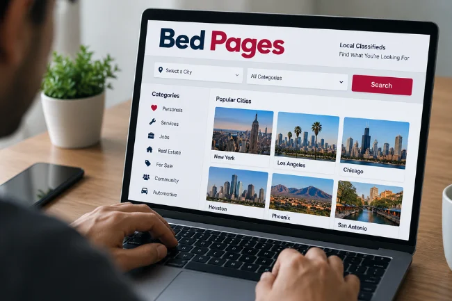 Bed Pages local classifieds listings
