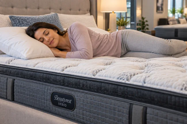 Beautyrest BR800 Mattress for side sleepers