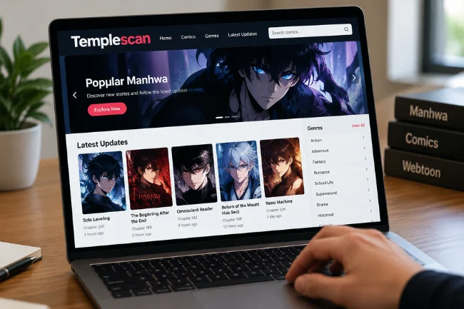 Templescan manhwa reading experience