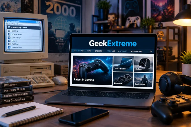 GeekExtreme evolution from early internet to modern tech