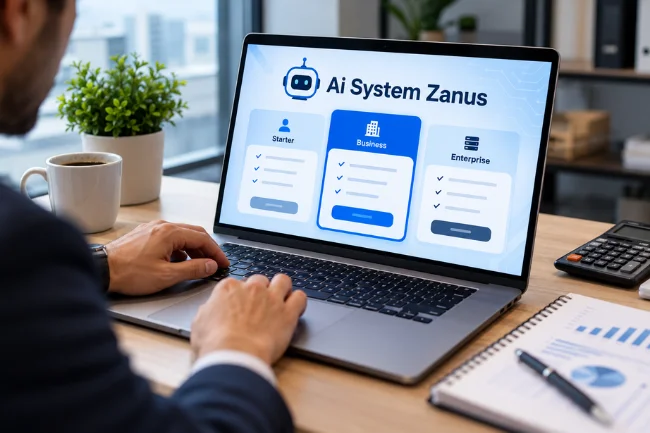 Ai System Zanus Pricing Plans Comparison