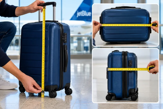JetBlue Dimensions Carry-On measurement guide