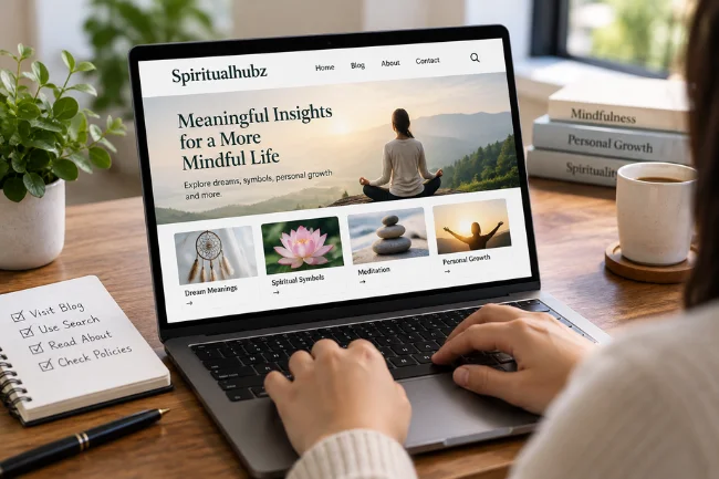 Spiritualhubz.com USA website navigation guide