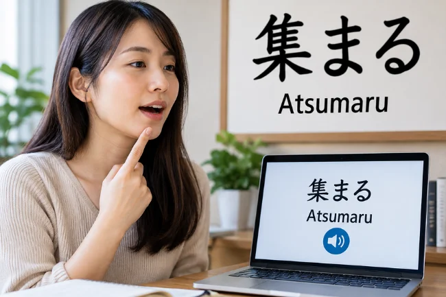 Atsumaru Japanese pronunciation practice