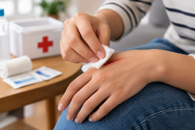 Wondrand first aid for minor cut