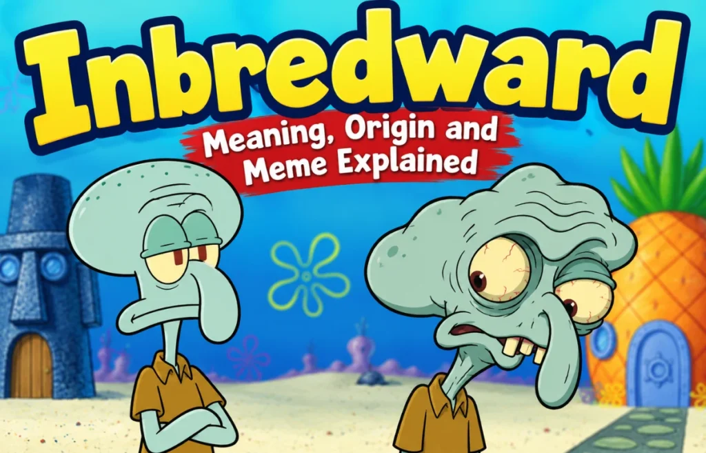 Inbredward meme and Squidward comparison