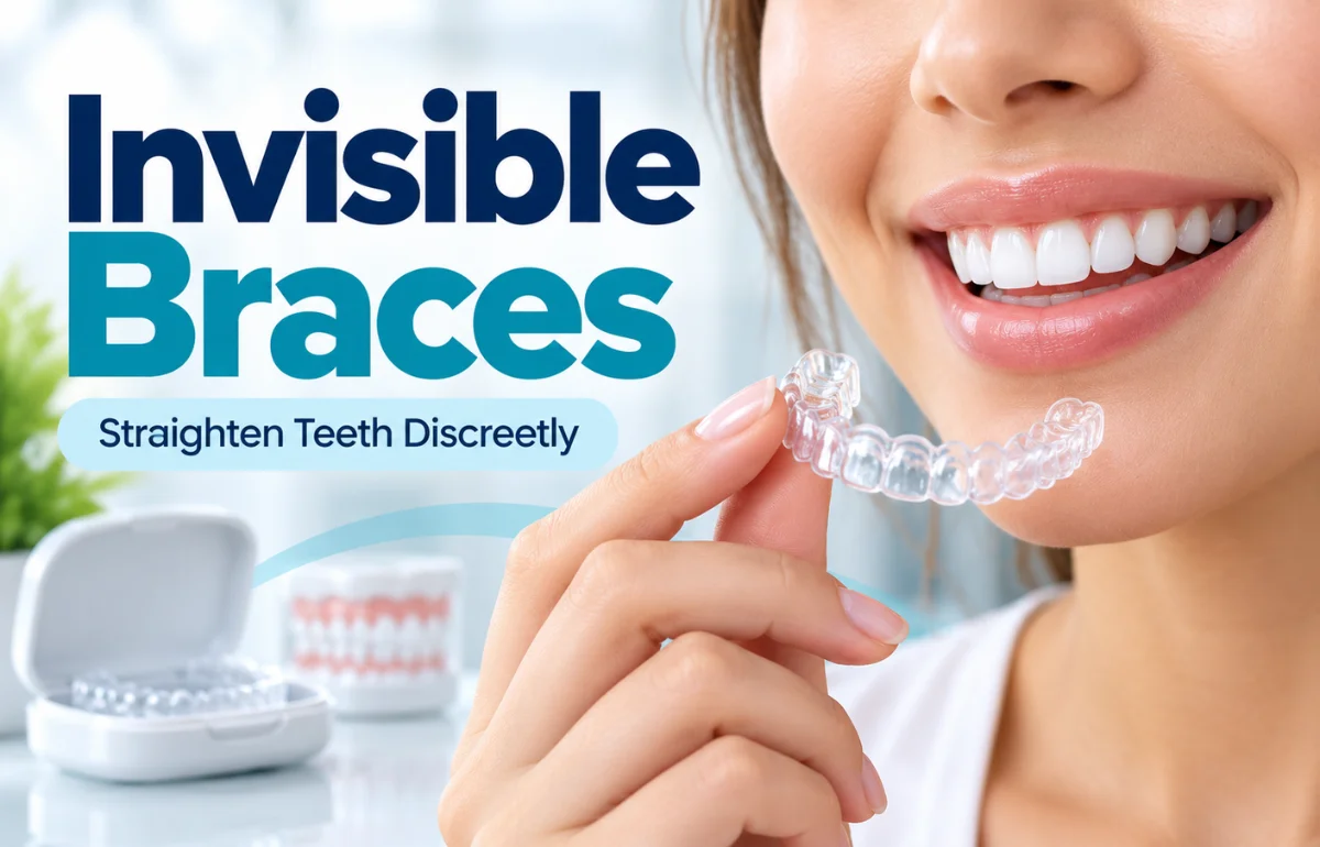 Invisible Braces Clear Aligners for Straighter Teeth