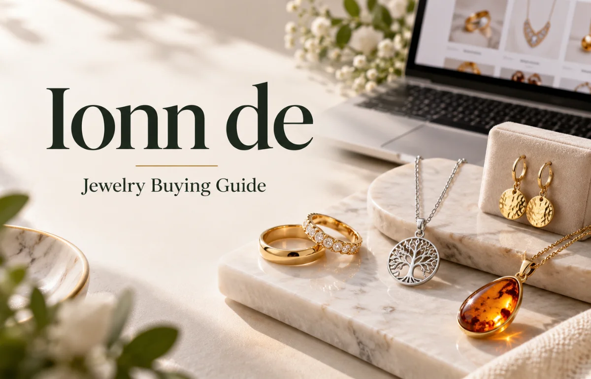 Ionn.de jewelry buying guide with gold and silver jewelry
