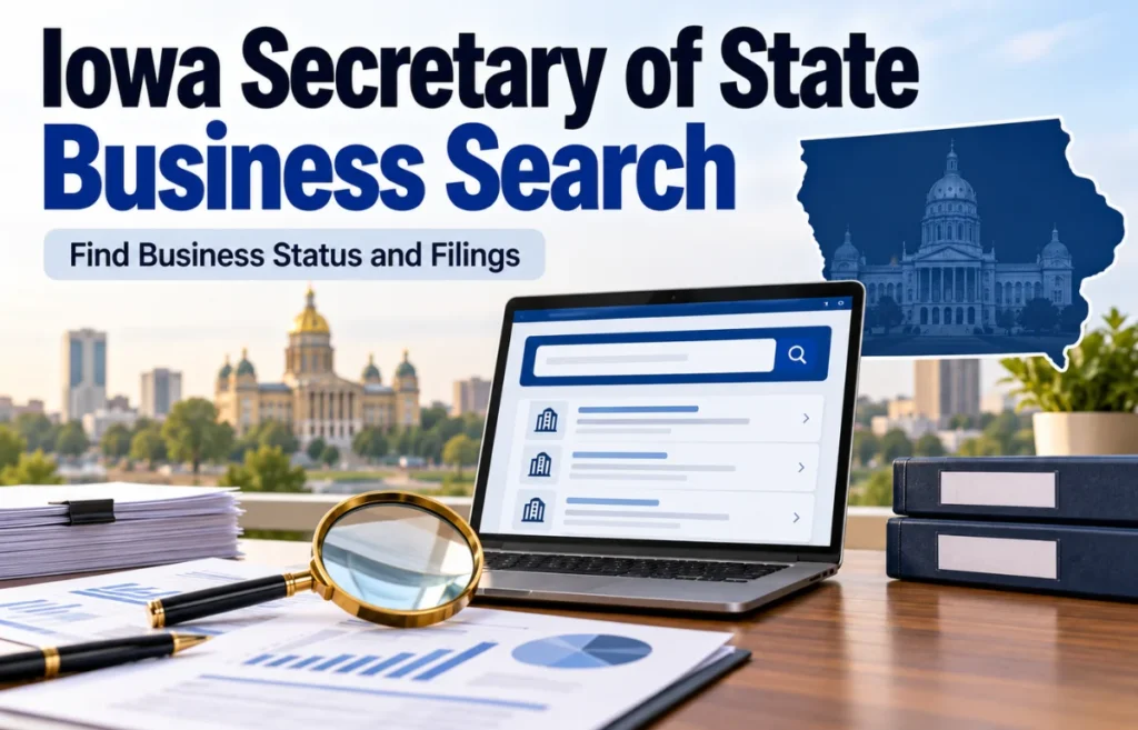 Iowa Secretary of State Business Search